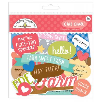 Doodlebug Down on the Farm - Chit Chat